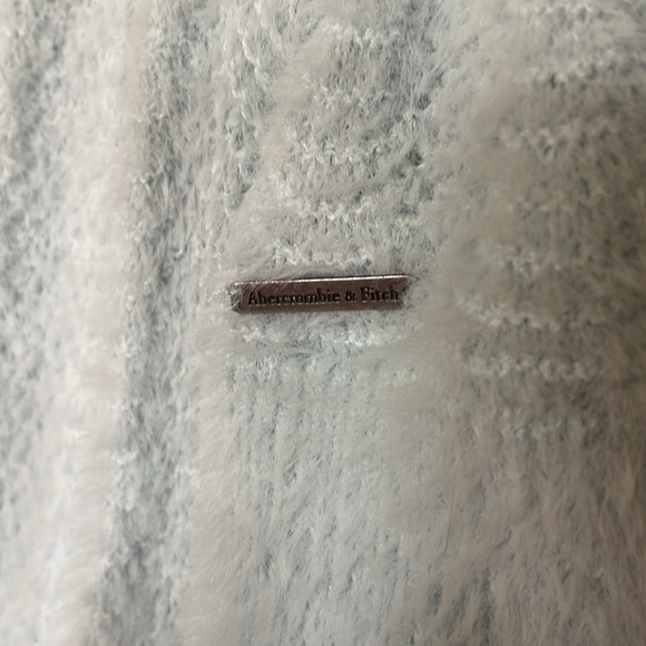 Abercrombie and Fitch Super Soft Light Blue Cardigan Sweater - Picture 7 of 7